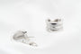 Boucles d'oreilles Boucles d'oreilles Bulgari B.zero1 en or blanc 18 carats serties de diamants 58 Facettes 22830