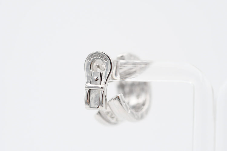 Boucles d'oreilles Boucles d'oreilles Bulgari B.zero1 en or blanc 18 carats serties de diamants 58 Facettes 22830