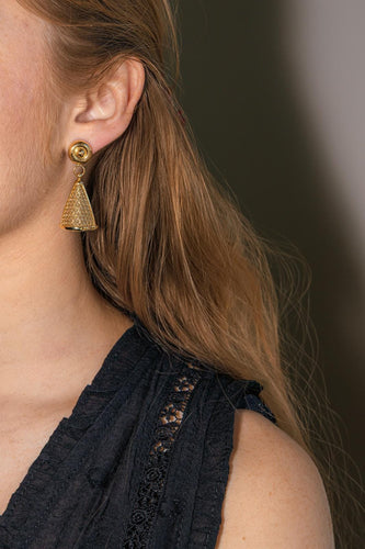 Boucles d'oreilles Boucles d'oreilles  Pendantes Or jaune 58 Facettes 5052464RV