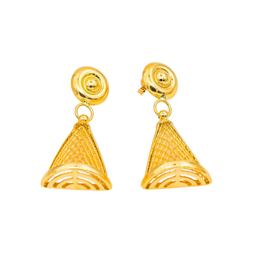 Boucles d'oreilles Boucles d'oreilles  Pendantes Or jaune 58 Facettes 5052464RV
