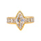 Bague 55 Bague Marquise Or jaune Diamant 58 Facettes 5138890CN