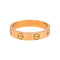 Bague 50 Cartier Bague Love Or rose 58 Facettes 5225477CN