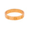 Bague 50 Cartier Bague Love Or rose 58 Facettes 5225477CN