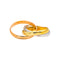 Bague 49 Cartier  Bague  Trinity  Or jaune, Or blanc, Or rose 58 Facettes 5225478CN