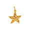 Pendentif Dodo Pomellato Pendentif  Etoile Or jaune Saphir 58 Facettes 5285654CN