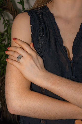 Bague 54 Bague Solitaire  Or jaune, Or blanc Diamant 58 Facettes 5488795CN