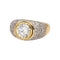 Bague 54 Bague Solitaire  Or jaune, Or blanc Diamant 58 Facettes 5488795CN
