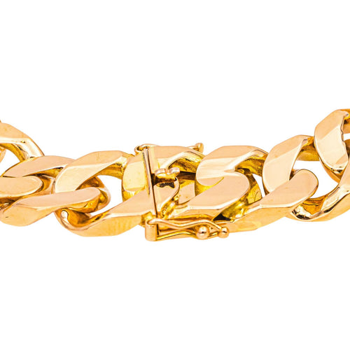 Bracelet Bracelet Maille gourmette Or rose 58 Facettes 5498216RV