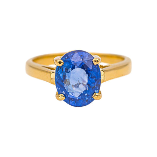 Bague 49 Bague Or jaune Saphir 58 Facettes 5419002CN