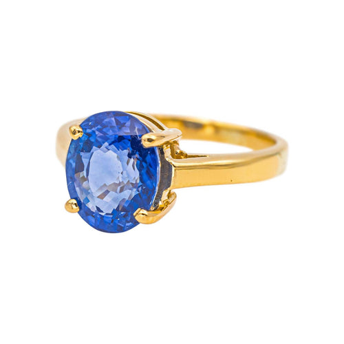 Bague 49 Bague Or jaune Saphir 58 Facettes 5419002CN