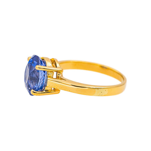 Bague 49 Bague Or jaune Saphir 58 Facettes 5419002CN