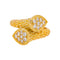 Bague 57 Boucheron Bague Toi et moi Serpent bohème Or jaune Diamant 58 Facettes 5594884CN