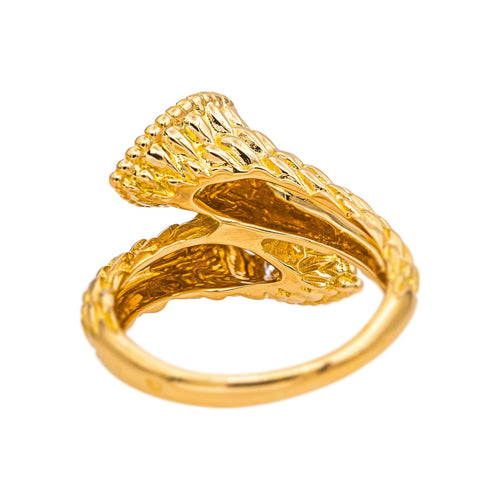 Bague 57 Boucheron Bague Toi et moi Serpent bohème Or jaune Diamant 58 Facettes 5594884CN