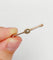 Broche Broche épingle à nourrice antique en or rose 18k et diamant taille rose 58 Facettes A07015