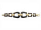 Bracelet Hermès Écuyère - Bracelet en corne de buffle et métal doré 58 Facettes 274427
