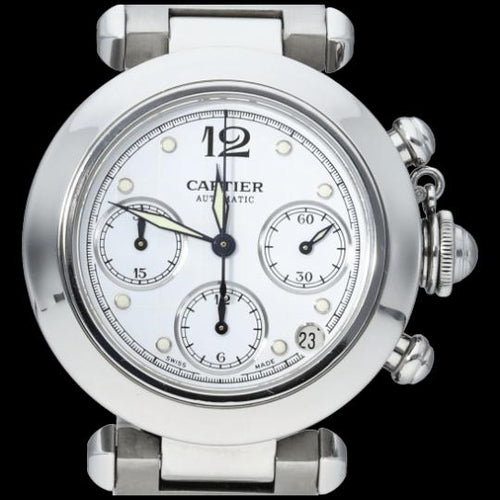 Montre Bulgari Montre Pasha Chronograph 58 Facettes MT44370