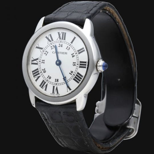 Montre Cartier Montre Ronde Solo De Cartier 58 Facettes MT45798