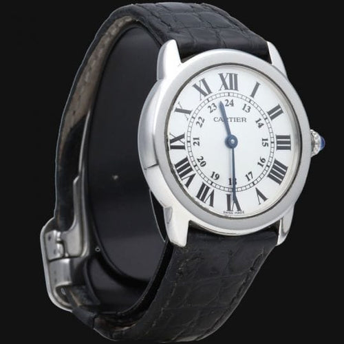 Montre Cartier Montre Ronde Solo De Cartier 58 Facettes MT45798
