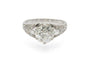 Bague 46 Bague ancienne en or blanc et diamants taille ancienne 58 Facettes 11618