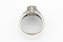 Bague 46 Bague ancienne en or blanc et diamants taille ancienne 58 Facettes 11618