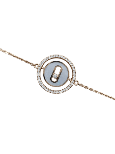 Bracelet Messika Lucky Move - Bracelet en or rose 18 ct et nacre 58 Facettes CV-040