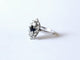 Bague marquise en or blanc 18 carats avec saphir et diamants 58 Facettes BAGUE VERM251219-327