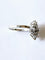 Bague marquise en or blanc 18 carats avec saphir et diamants 58 Facettes BAGUE VERM251219-327