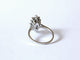 Bague marquise en or blanc 18 carats avec saphir et diamants 58 Facettes BAGUE VERM251219-327