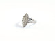 Bague 55 Bague marquise en or blanc 18 carats et diamants 58 Facettes NORM20251219-132