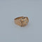 Bague 49 Bague en or rose 18 carats et diamants taille brillant 58 Facettes RV CREATION - 2584664