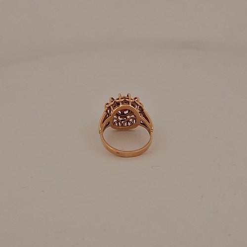 Bague 52 Bague rhodolite ronde en or jaune 18 carats 58 Facettes RV CREATION - 2909736-2504969