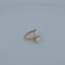 Bague 48 Bague perles de culture et diamants en or jaune 18 carats 58 Facettes RV CREATION - 3042192
