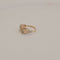 Bague 52.5 Bague Art déco à volutes en or jaune et blanc 18 carats 58 Facettes RV CREATION - 2504811