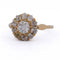 Bague 56 Bague vintage grappe - Bague en or 18 carats et diamants 58 Facettes AN585 (00019)