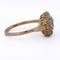 Bague 56 Bague vintage grappe - Bague en or 18 carats et diamants 58 Facettes AN585 (00019)