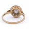 Bague 56 Bague vintage grappe - Bague en or 18 carats et diamants 58 Facettes AN585 (00019)
