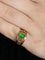 Bague 50 Sultan - Bague en or jaune 18 carats calcédoine 58 Facettes BO/220027 NSS
