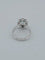 Bague 54 Bague aigue-marine en or blanc 18 carats et diamants 58 Facettes RV CREATION - 2752919