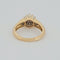 Bague 50 Bague fleur en or jaune 18 carats et diamants 58 Facettes RV CREATION - 2909760