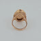 Bague 50.5 Bague opale cabochon en or jaune 18 carats 58 Facettes RV CREATION - 3042053