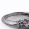 Bague 54 Bague trilogy en or blanc 18 carats et diamants taille brillant 58 Facettes AN69 (00049)