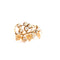 Broche Broche ancienne en or rose 18 ct et diamants taille bolchevique 58 Facettes UN-0772