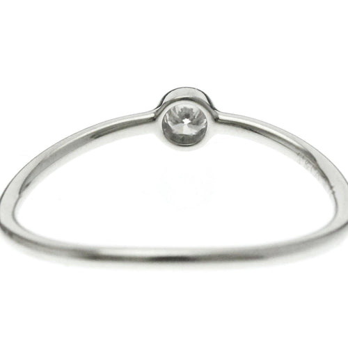 Bague 50 Tiffany & Co. Elsa Peretti Wave - Bague en platine et diamant 58 Facettes kqsez9v1wr