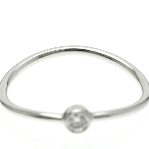 Bague 50 Tiffany & Co. Elsa Peretti Wave - Bague en platine et diamant 58 Facettes kqsez9v1wr
