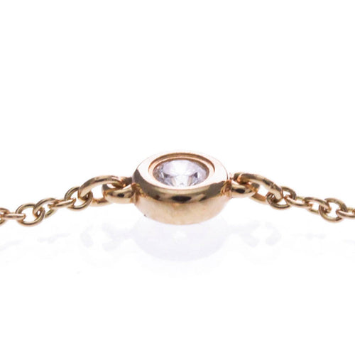 Bracelet Tiffany & Co. Elsa Peretti - Diamonds by the Yard en or rose et diamant 58 Facettes bz7fzgs6lo