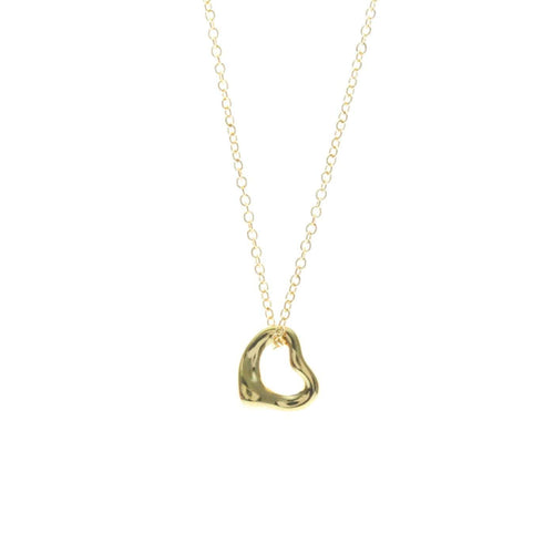 Pendentif Tiffany & Co. Elsa Peretti - Pendentif Open Heart en or jaune 58 Facettes u8dc0eo9e6