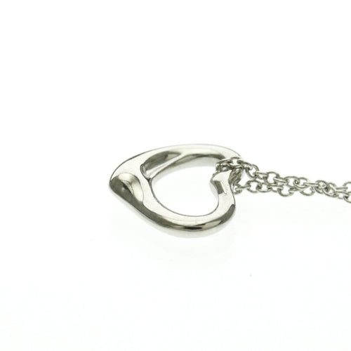 Pendentif Tiffany & Co. Elsa Peretti - Pendentif Open Heart en platine 58 Facettes kr1fyh8nv5