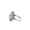 Bague 54 Bague Art déco - Émeraude colombienne et diamants en or blanc 18k 58 Facettes 50447
