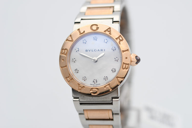 Montre Montre Bulgari BBLP65G sertie de diamants 58 Facettes 22839