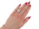 Bague 52 Mauboussin Nuit d'Amour - Bague en or blanc et aigue-marine, diamants et saphirs 58 Facettes 274240